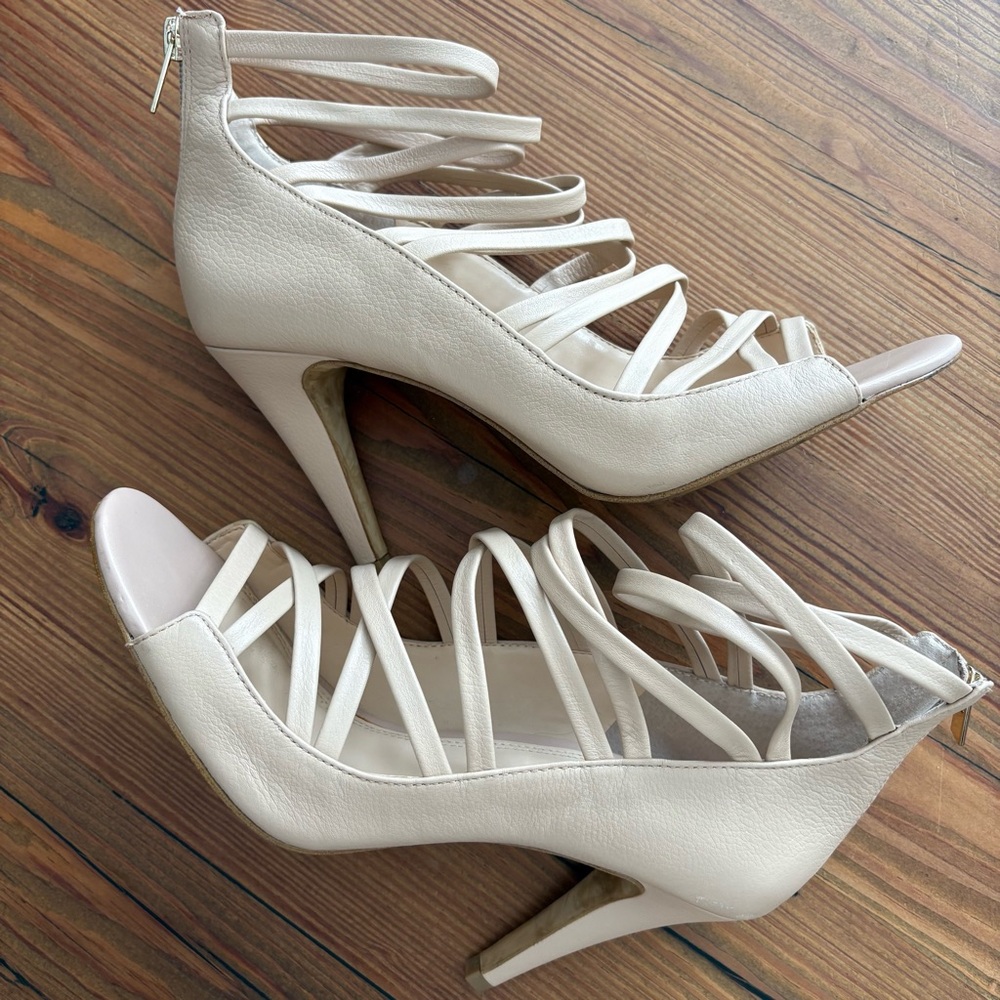 Leather Caged Heel, 9 - Picture 4 of 8